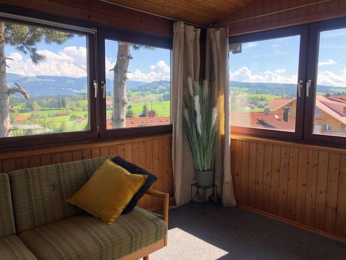 Panoramaapart - Alpzeit Im Westallgaeu Oberreute Ngoại thất bức ảnh