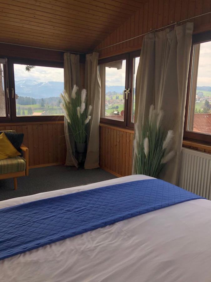 Panoramaapart - Alpzeit Im Westallgaeu Oberreute Ngoại thất bức ảnh