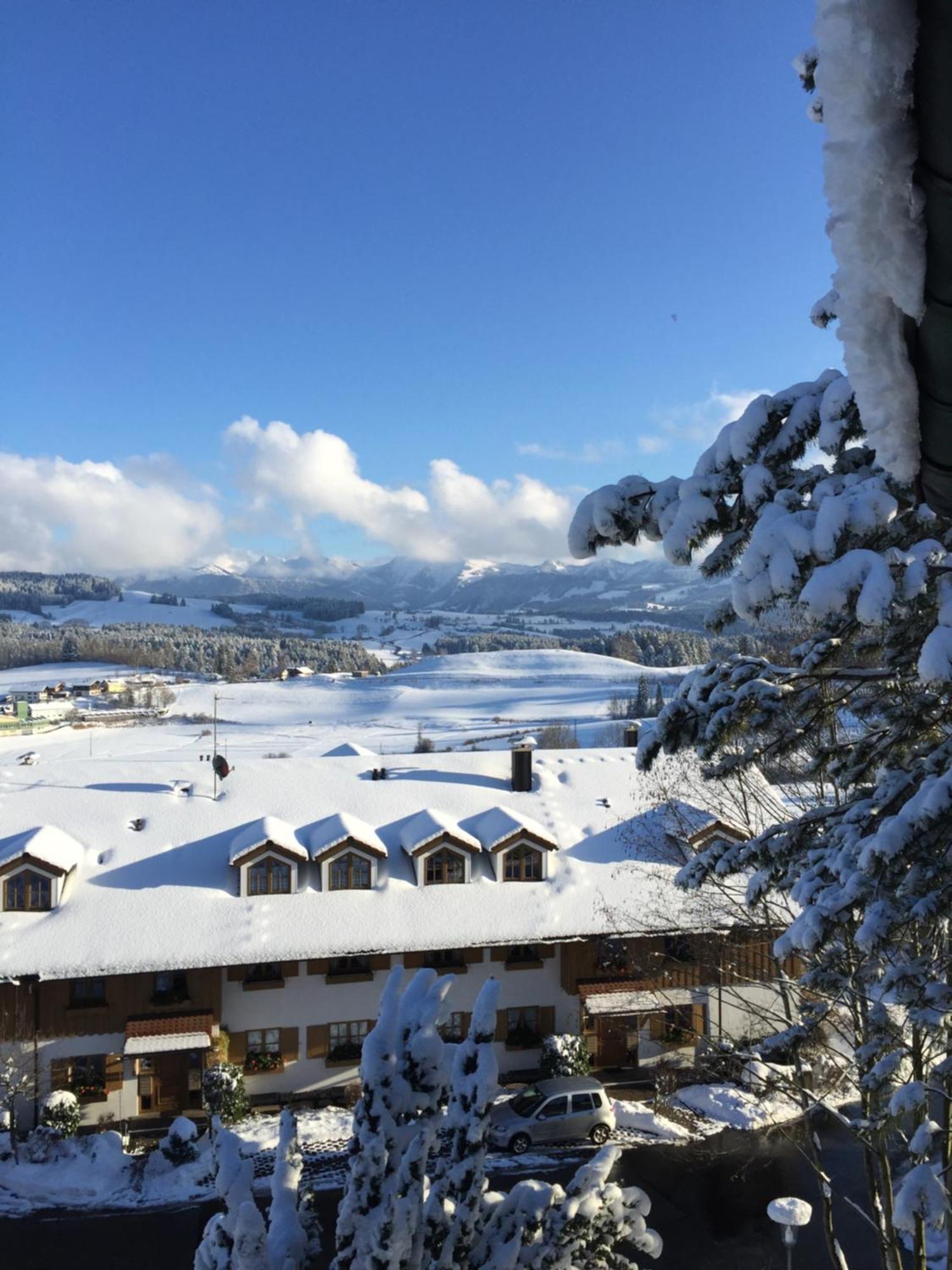 Panoramaapart - Alpzeit Im Westallgaeu Oberreute Ngoại thất bức ảnh